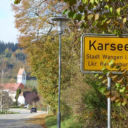 Erholungsraum Karsee - Ferienwohnung Wangen im Allgaeu ภายนอก รูปภาพ