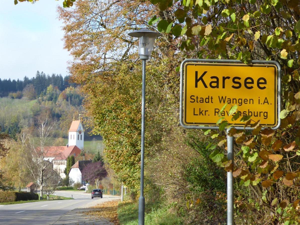 Erholungsraum Karsee - Ferienwohnung Wangen im Allgaeu ภายนอก รูปภาพ